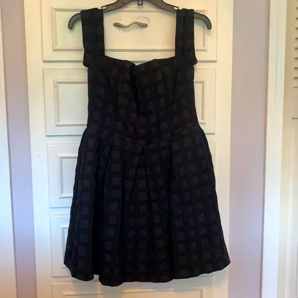 ASOS off the shoulder black dress